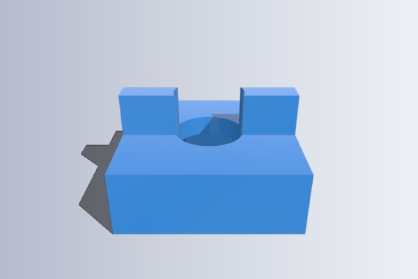 Printrbot Z isolator & mini-cnc adaptor | 3d print model