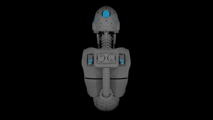 XLRobots.com's X1 Opensource Female Robot Companion | 3d print model