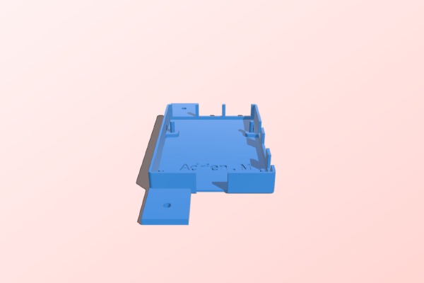 Raspberry Pi 3 Mount for UM2 Clone | 3d print model