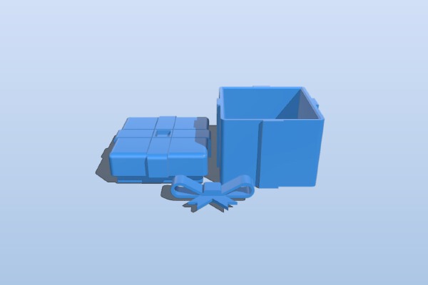 Gift box | 3d print model