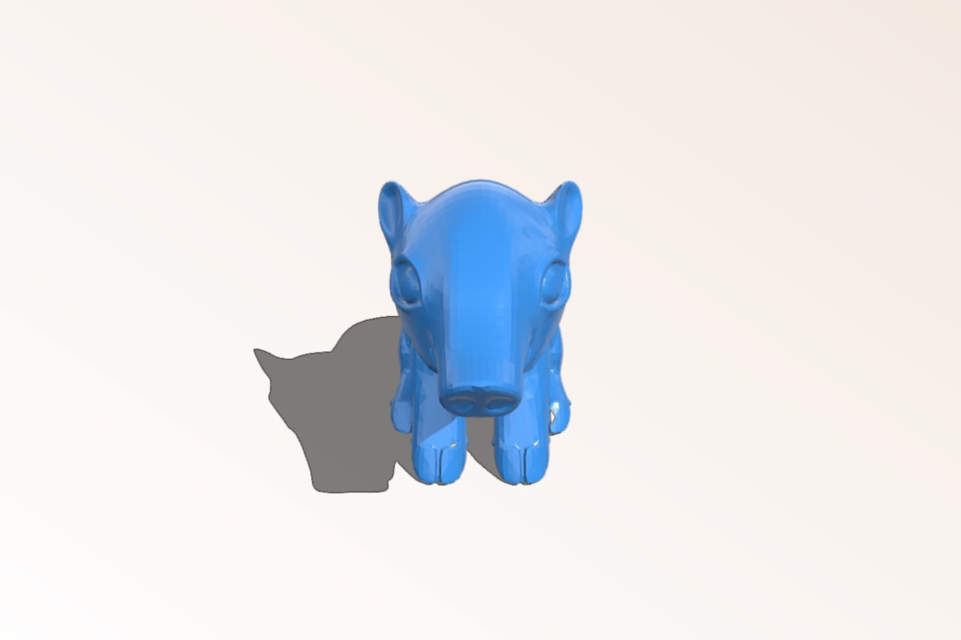 Sitting Boar