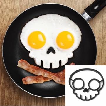 Skull egg fry mold | 3d print model