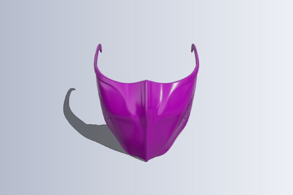 21st century FACE MASK    Part 3 | 3d print model