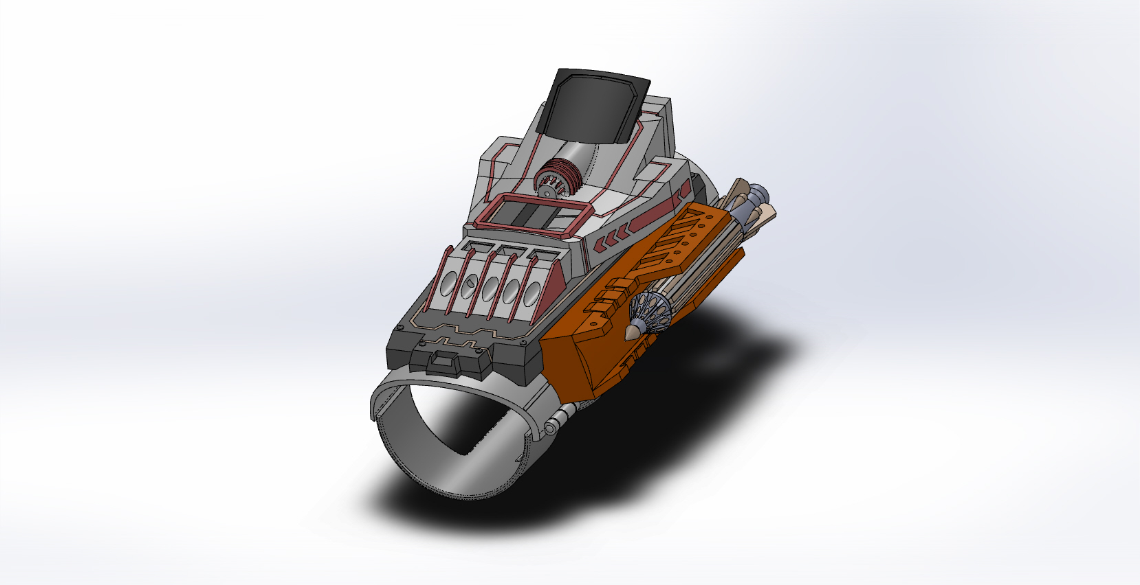 Bryces Gauntlet and Cyborg Mask