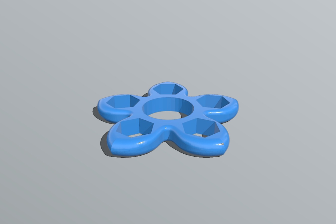M8 Hexnut-Flower Fidget Spinner