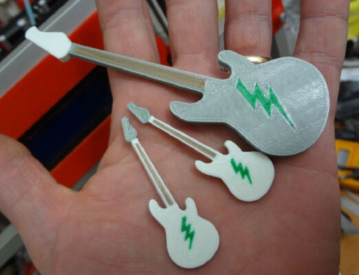 4 colors Rock and roll | 3d print model