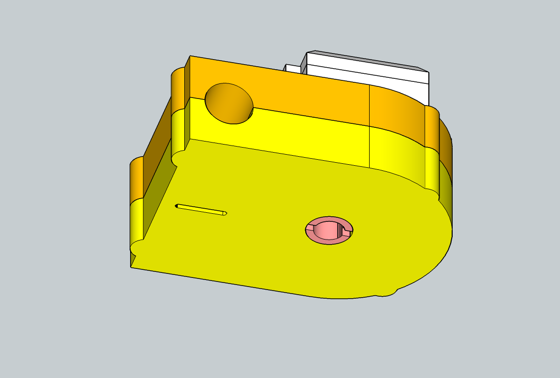 Hose pinch valve with servo for silicone tube 16mm