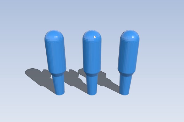 Correct WE M1911 Airsoft mag follower (2018 model) | 3d print model