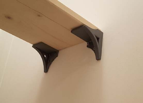 Shelf Bracket for Removable Shelves | 3d print model