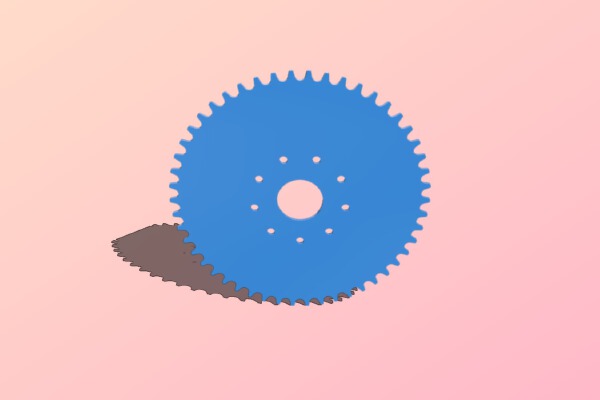 Motorized bike sprocket (developers) | 3d print model