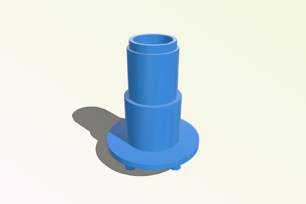 HAPP _ Industrias Lorenzo Competition Arcade JoyStick Sleeve | 3d print model