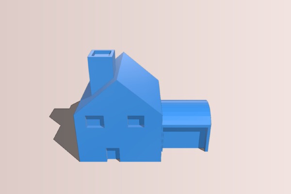 house upgraded | 3d print model