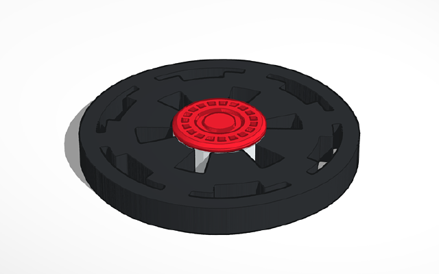 Fidget Spinner: Galactic Empire | 3d print model