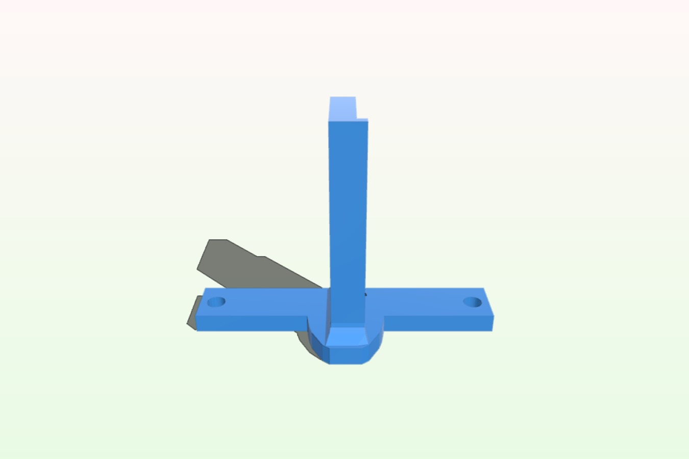 Printrbot Simple 2014 Fan Support Remix