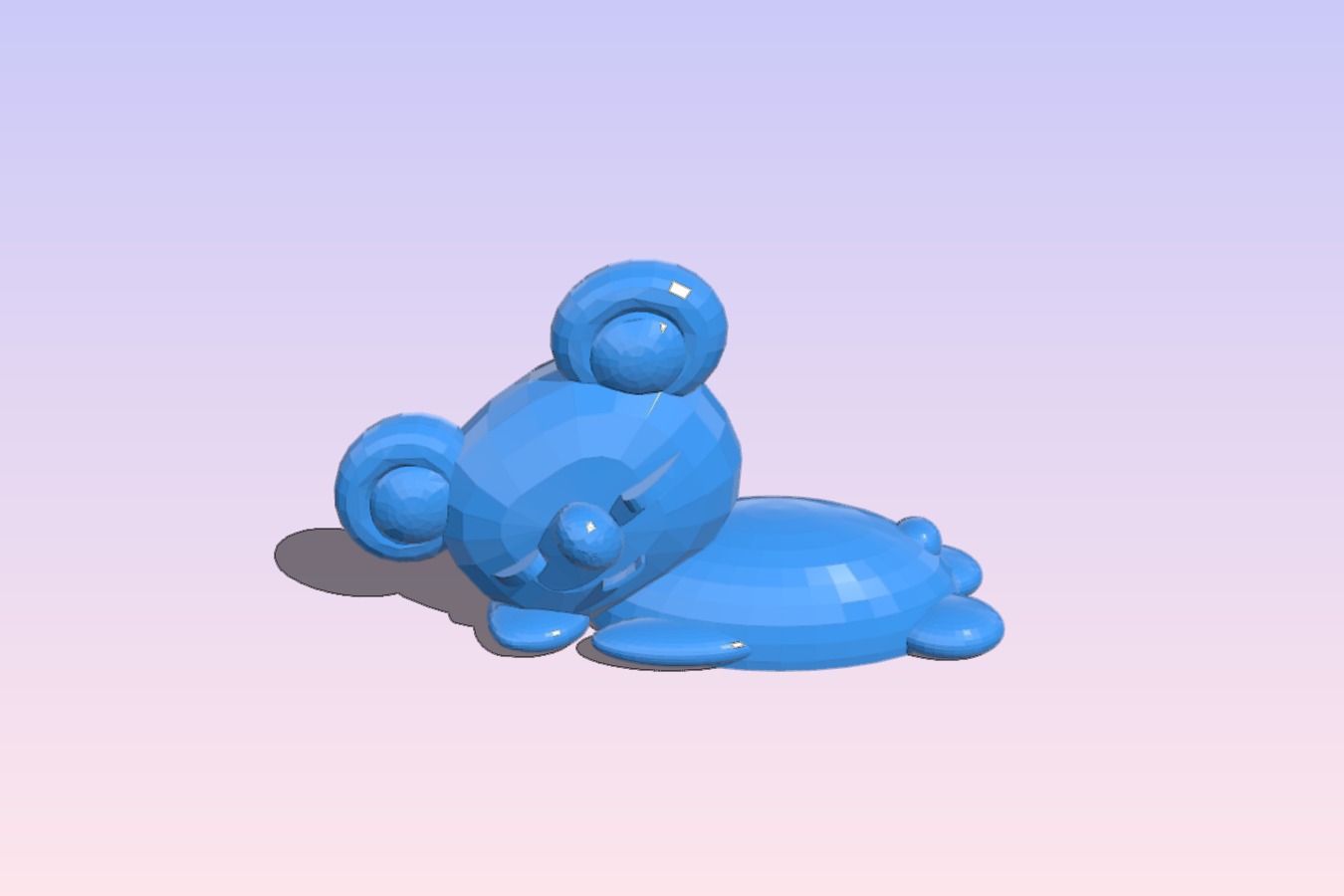 Sleeping Koya figure (BT21)