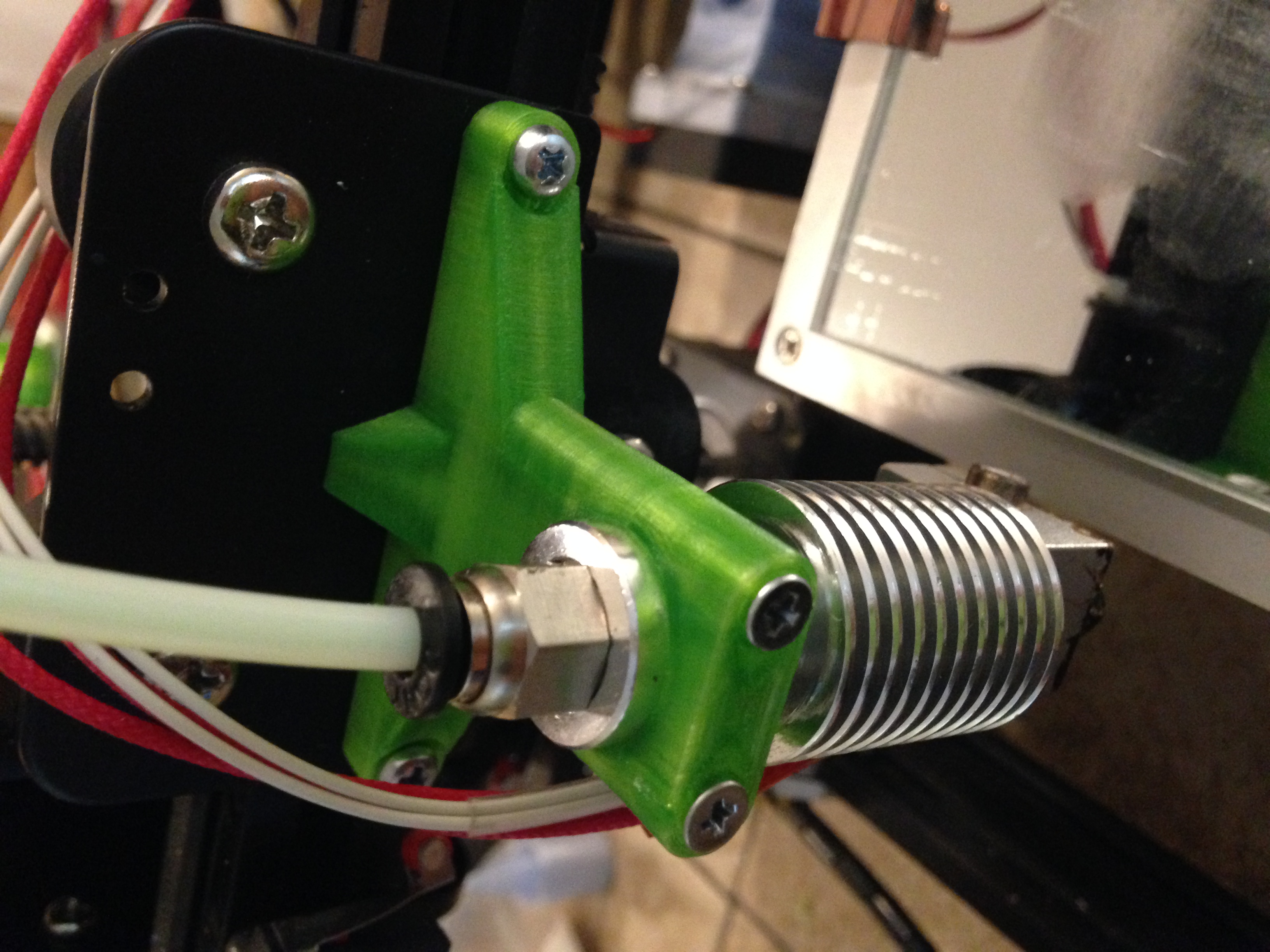 Upgraded Simple Tronxy X3 E3D V6 Mount