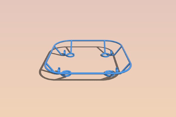 Hubsan X4 107C+ propeller guard | 3d print model