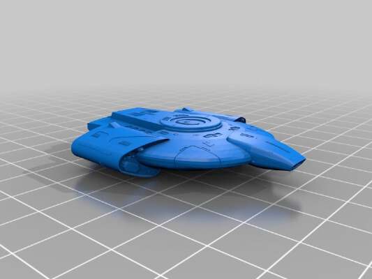 Star Trek DS9 Defiant 1:2000 | 3d print model