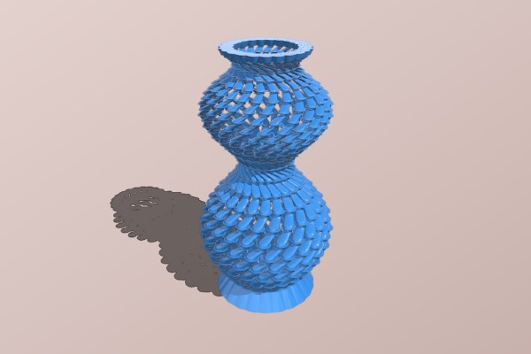 Spiral Growth - Vase | 3d print model