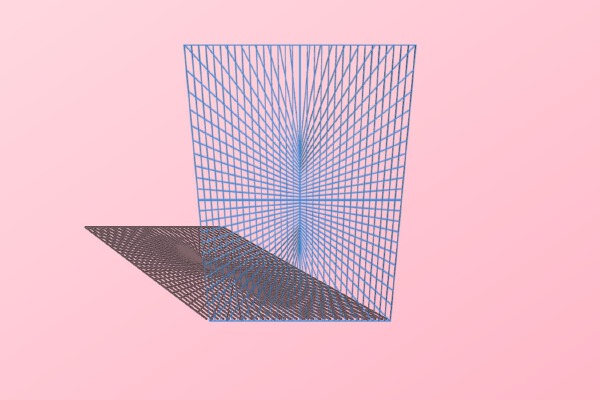 The grid 2(xl version) - artistic drawing tool(perspective)_ angling_bridging test | 3d print model