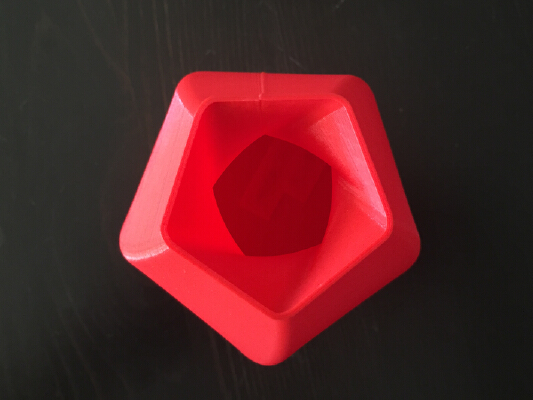 Twisted Pentagon Vase | 3d print model