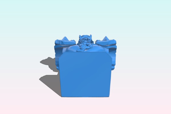 Orc bust | 3d print model