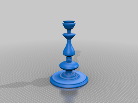 Fancy candle holder | 3d print model