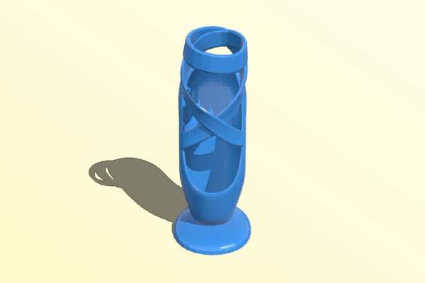 Ballerina Pencil Holder | 3d print model