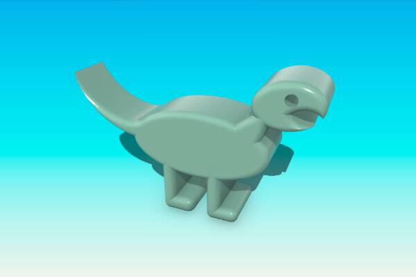 3D Print Dinosaur | 3d print model