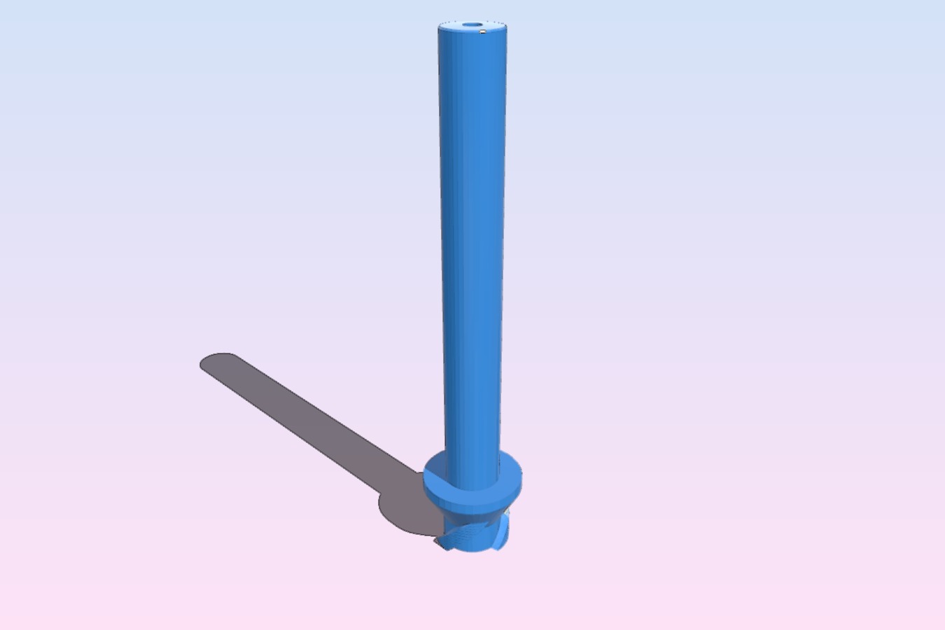 Motorised Helicopter blade launcher