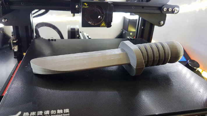 Giant Lego Knife (44658) | 3d print model