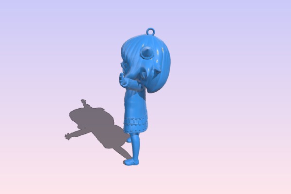 Baby keychain | 3d print model