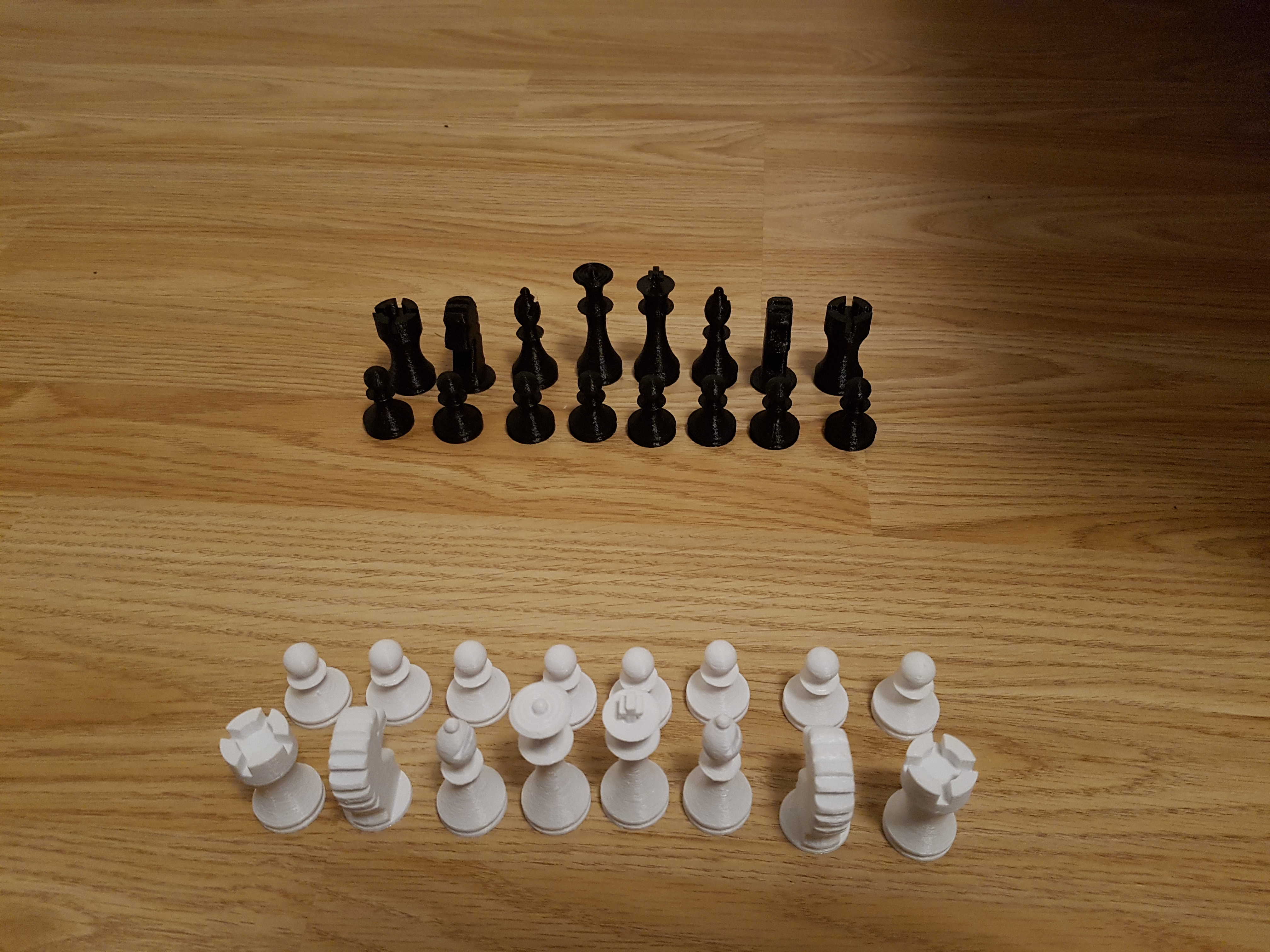 Chess pieces