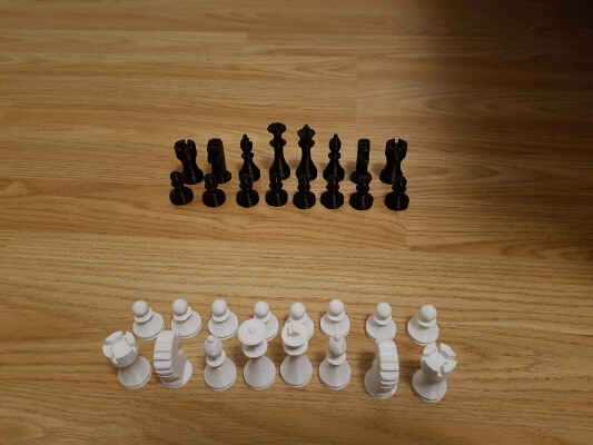 Chess pieces | 3d print model