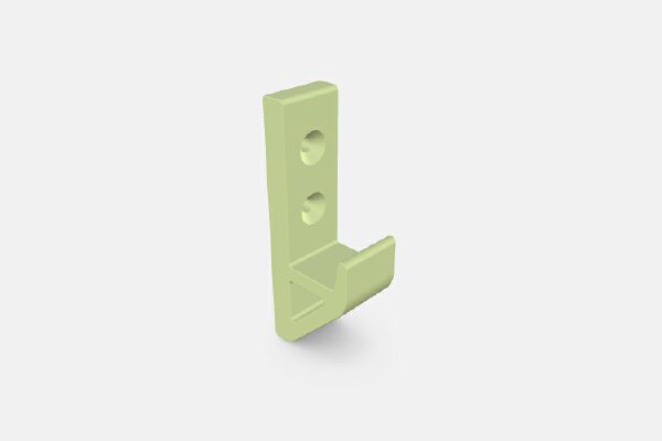 wall hook rack (3d print) | 3d print model