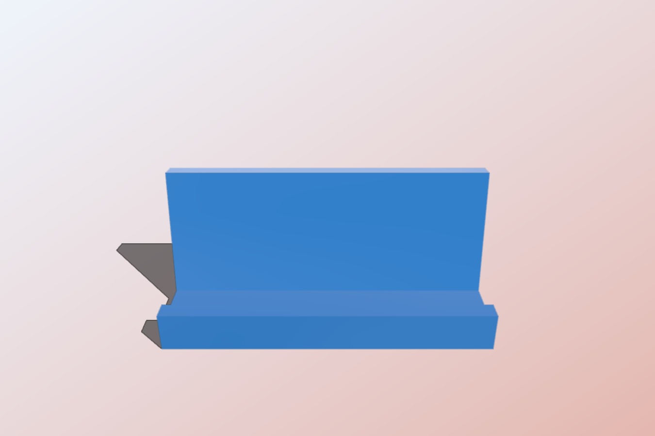 Very Simple Plaque Stand (Parameterized)