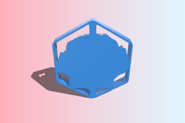 Pug cookie cutter - Harold | 3d print model