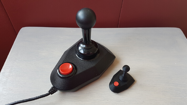 The Arcade Stick 5cm miniature joystick - OpenSCAD source | 3d print model