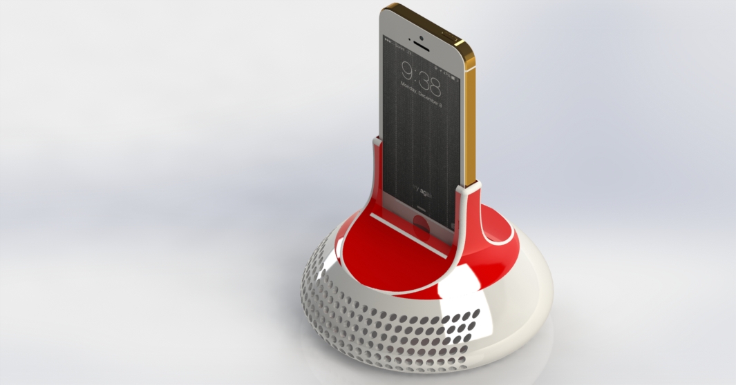 Acoustic IPhone Holder_Speaker
