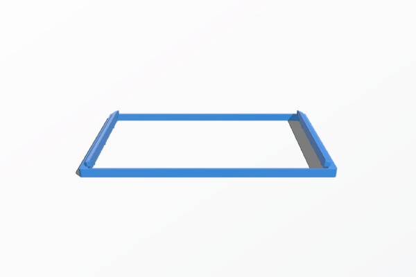2DIN car audio frame for Kia_Hyundai 188x100 | 3d print model