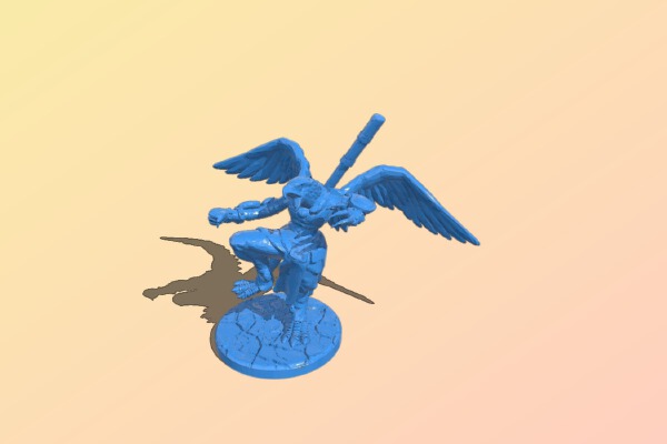 Aarakocra Monk | 3d print model