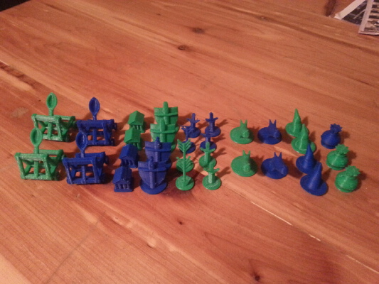 RPG Board Game Pieces | 3d print model