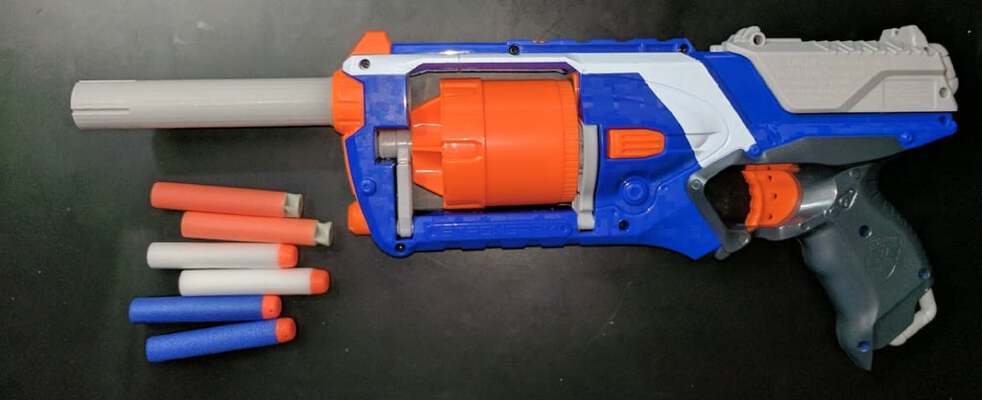 Nerf Strongarm Barrell Extension | 3d print model