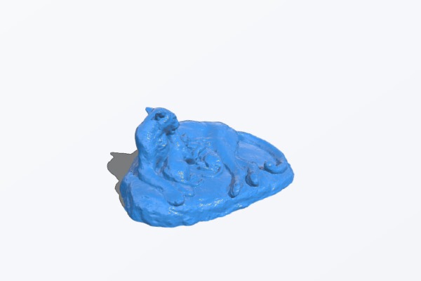 Panther and Cubs | 3d print model