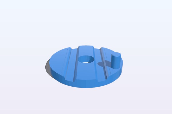 Slim 6 Way Wooden Train Turntable | 3d print model