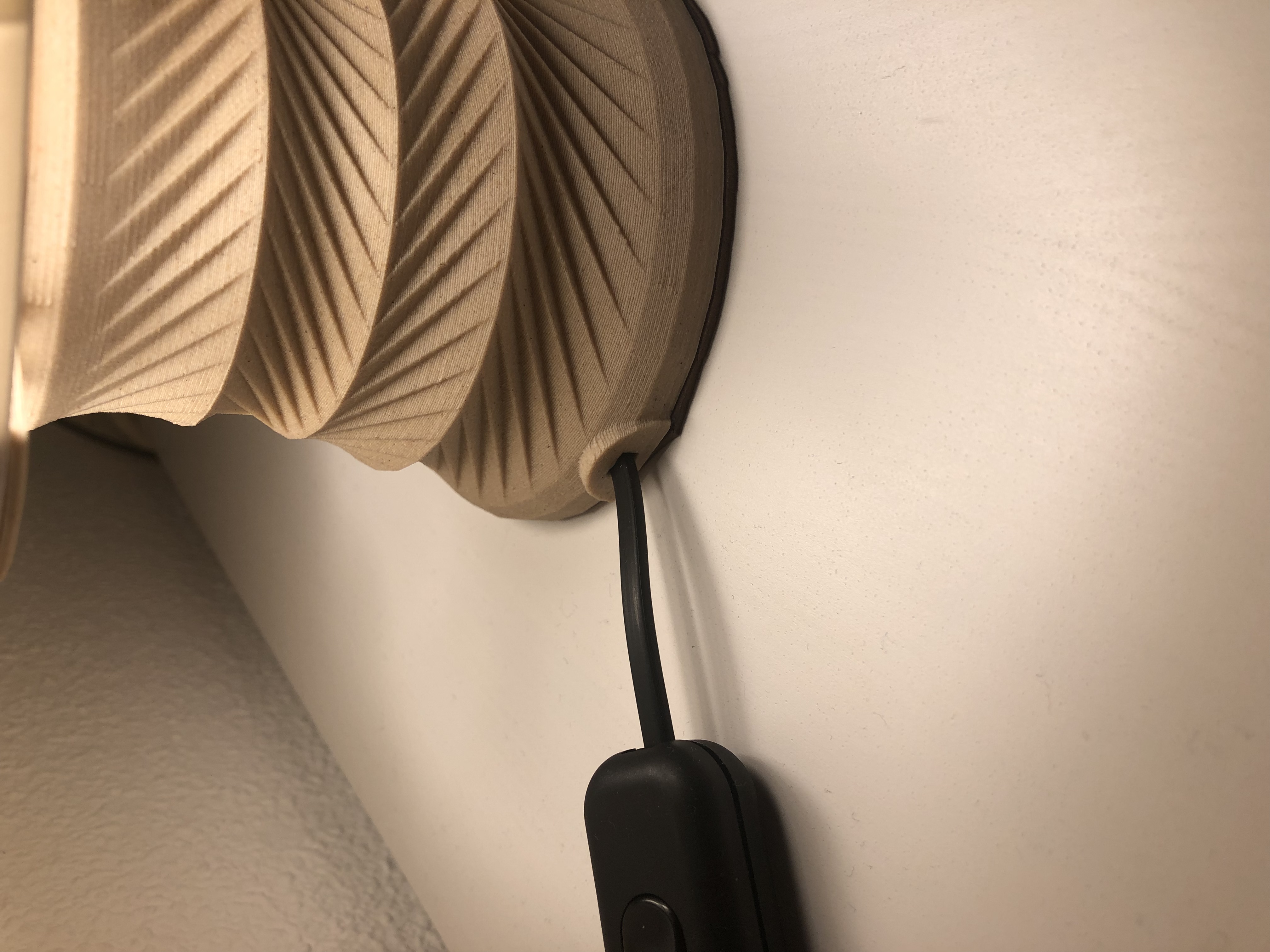 Base lamp for lithophane
