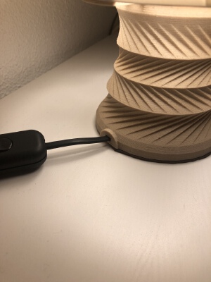 Base lamp for lithophane | 3d print model