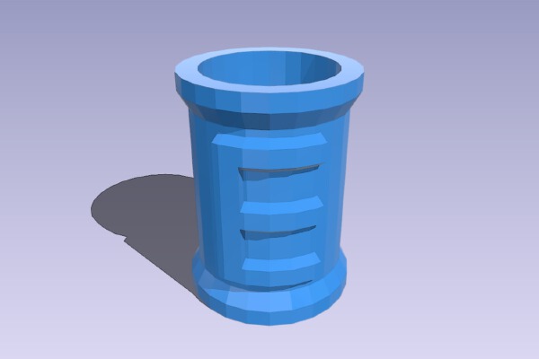 Mega Man E-tank Koozie | 3d print model