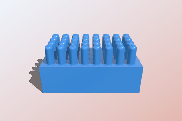 Lego to Krinkles (uck-05f04m) | 3d print model