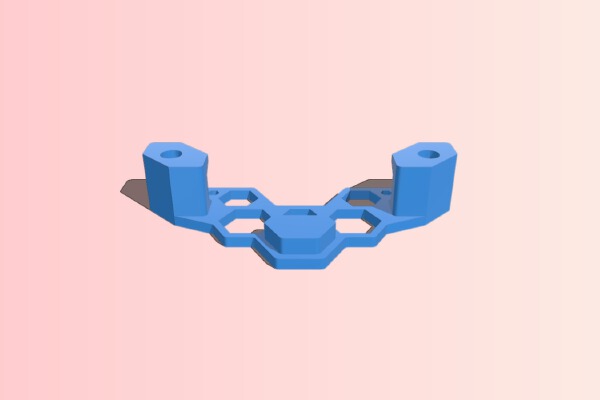 Quad _ Drone Wall Mount | 3d print model